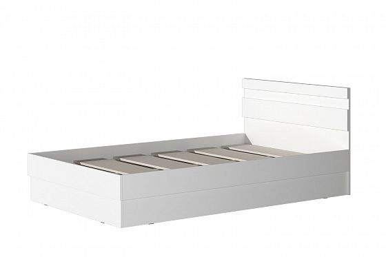 Кровать "Хилтон" 1200 мм - Белый текстурный