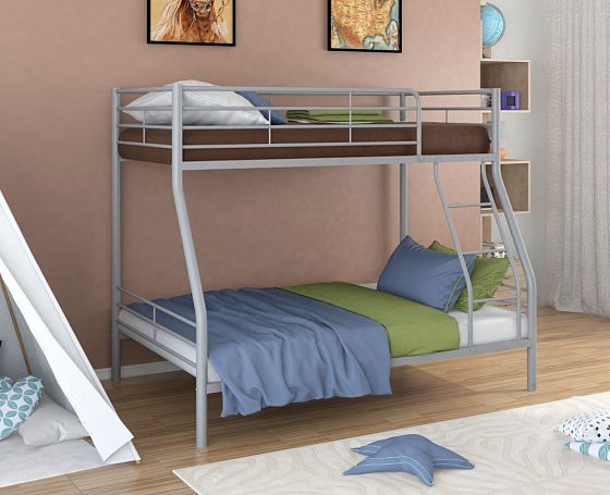 Кровать двухъярусная "Гранада-2" Цвет: Серый