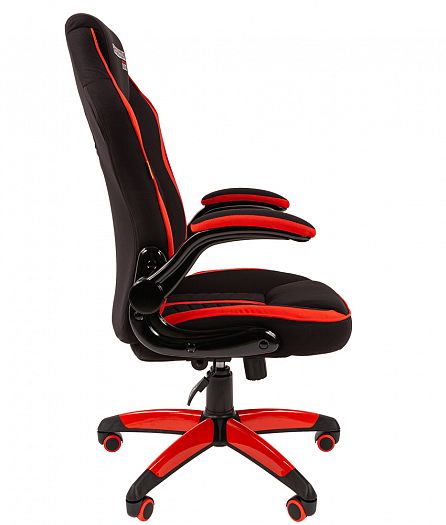 Кресла для геймеров "Chairman GAME 19" - Кресла для геймеров "Chairman GAME 19", Ткань красный/Ткань