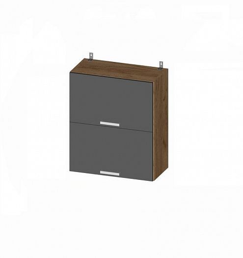 Шкаф верхний горизонтальный "Мерано" ШВГ 600 - схематичный вид