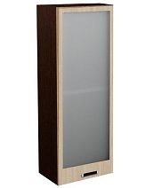 Шкаф-пенал верхний "Лидия" со стеклом арт. ШВПС 500
