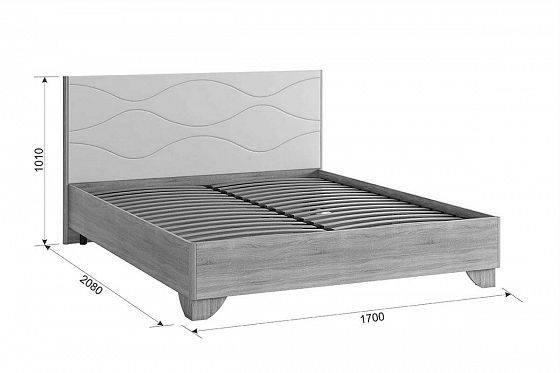 Кровать "Зара" Люкс  1600 - Кровать "Зара" Люкс  1600: Схема