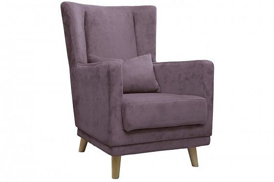 Кресло интерьерное - Кресло интерьерное, Цвет: Newton Plum (микровелюр)