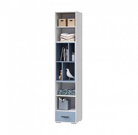 Шкаф для книг "Стич" с двумя дверями и одним ящиком - Внутреннее наполнение
