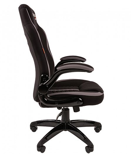 Кресла для геймеров "Chairman GAME 19" - Кресла для геймеров "Chairman GAME 19", Ткань серый/Ткань ч