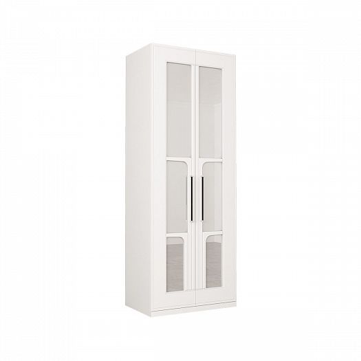 Шкаф для одежды "Валенсия" №13.329 - Шкаф для одежды "Валенсия" №13.329, Цвет: Белый шагрень