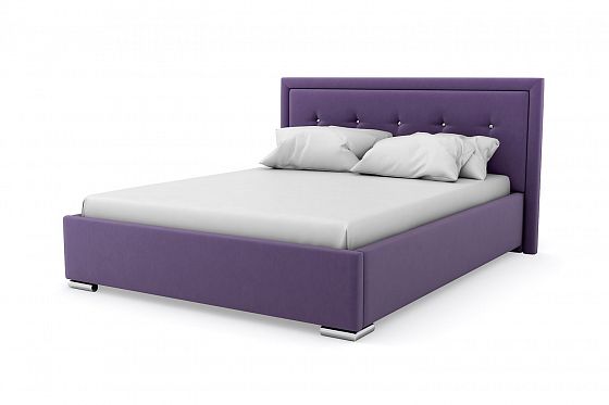 Кровать "Liberty" 1600 с ламелями - Кровать "Liberty" 1600 с ламелями, Цвет: Фиолетовый 119