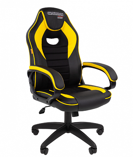Кресла для геймеров "Chairman GAME 16" черный пластик - Кресла для геймеров "Chairman GAME 16" черны