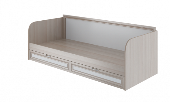 Кровать "OSTIN" с ящиками модуль №23 - Кровать "OSTIN" с ящиками модуль №23, Цвет: Ясень Шимо светлы
