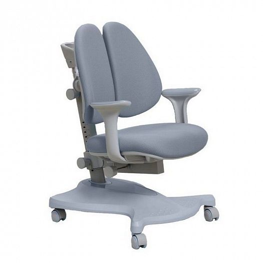 Комплект парта "Camellia" и кресло "Bellis" - Кресло, цвет: Серый/Серый (ткань)