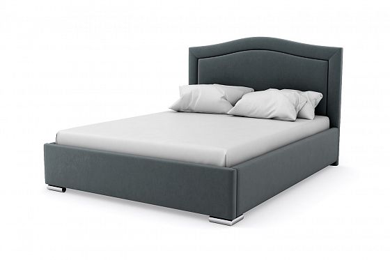 Кровать "Valeri LUX" 800 с ламелями - Кровать "Valeri LUX" 800 с ламелями, Цвет: Серый 017