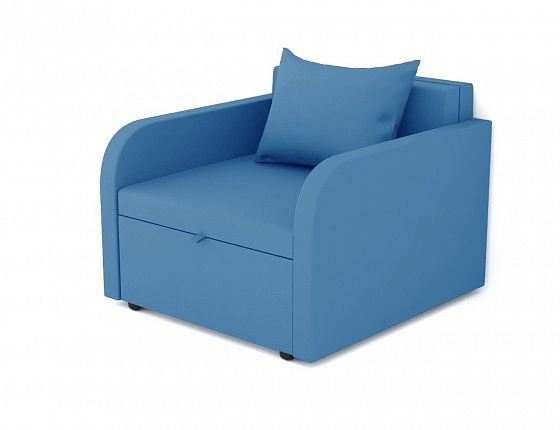 Кресло-кровать "НЕКСТ" с подлокотниками - Цвет: Neo Azure