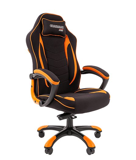 Кресла для геймеров "Chairman GAME 28" - Кресла для геймеров "Chairman GAME 28", Цвет: Ткань оранжев