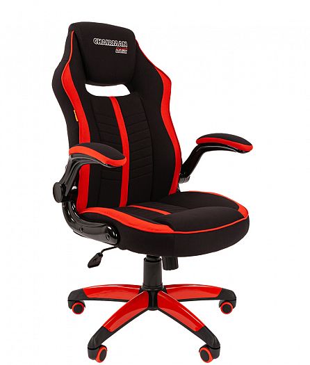 Кресла для геймеров "Chairman GAME 19" - Кресла для геймеров "Chairman GAME 19", Цвет: Ткань красный