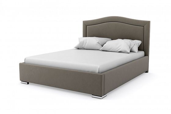 Кровать "Valeri LUX" 800 с ламелями - Кровать "Valeri LUX" 800 с ламелями, Цвет: Серый 112