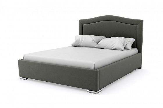 Кровать "Valeri LUX" 800 с ламелями - Кровать "Valeri LUX" 800 с ламелями, Цвет: Серый 012