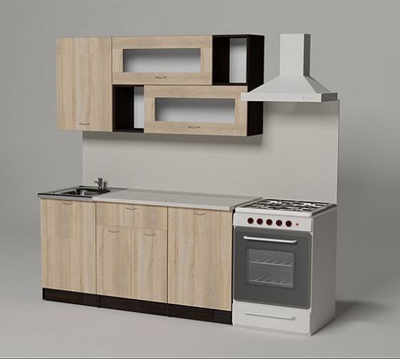Кухонный гарнитур "Симона стандарт" 1600 мм - Кухонный гарнитур Симона стандарт 1600 - 2