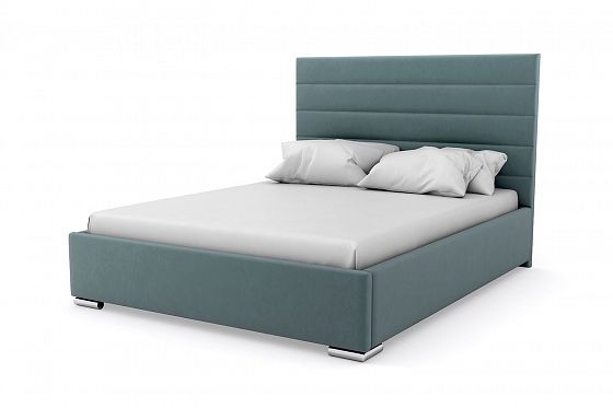 Кровать "Modern" 1600 с ламелями - Кровать "Modern" 1600 с ламелями, Цвет: Серый 107