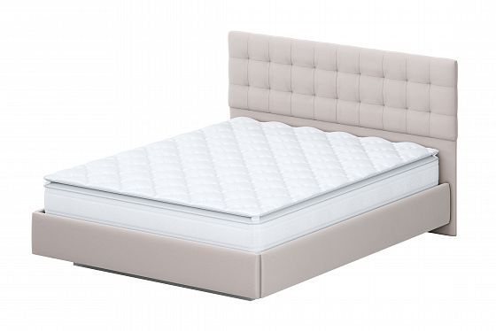 Кровать двойная универсальная №2 (квадрат) 1600 мм - Цвет: Белый/Бежевый (квадрат)