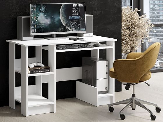 Компьютерный стол СК-15 - Белый