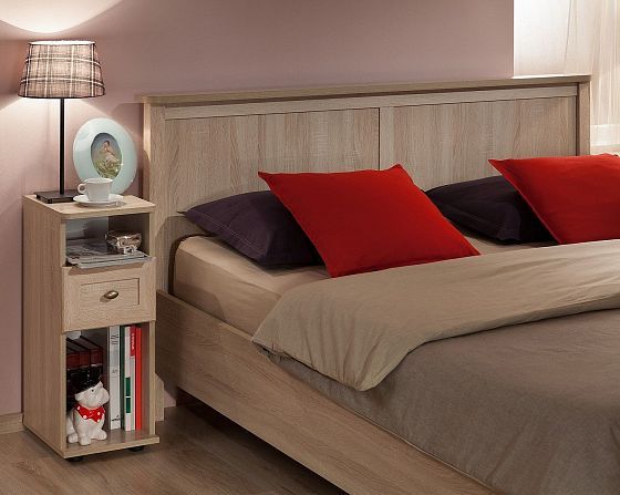 Кровать (1600 мм) "Шерлок" №42 - Изголовье кровати Шерлок, цвет: Дуб Сонома