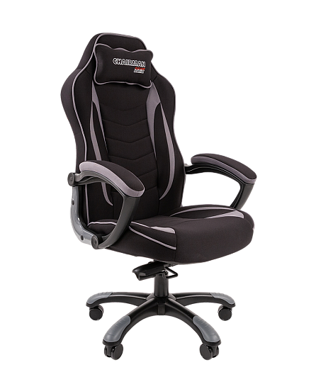 Кресла для геймеров "Chairman GAME 28" - Кресла для геймеров "Chairman GAME 28", Цвет: Ткань серый/Т