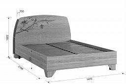 Кровать "Виктория-1"  1400