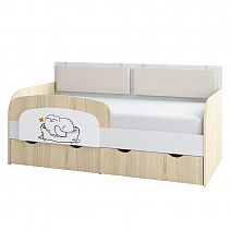 Кровать-тахта "Кот" №800.4 с подушками