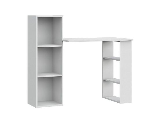 Стол компьютерный "СТК-1" (NN-Мебель) - Цвет: Белый