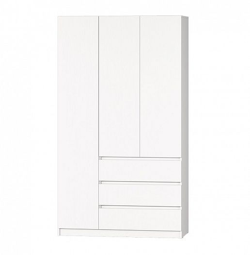 Шкаф "Хилтон" 1200 мм №2 - Белый текстурный